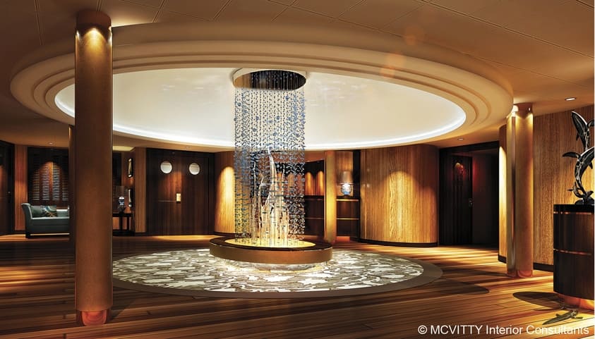 cruise reception room