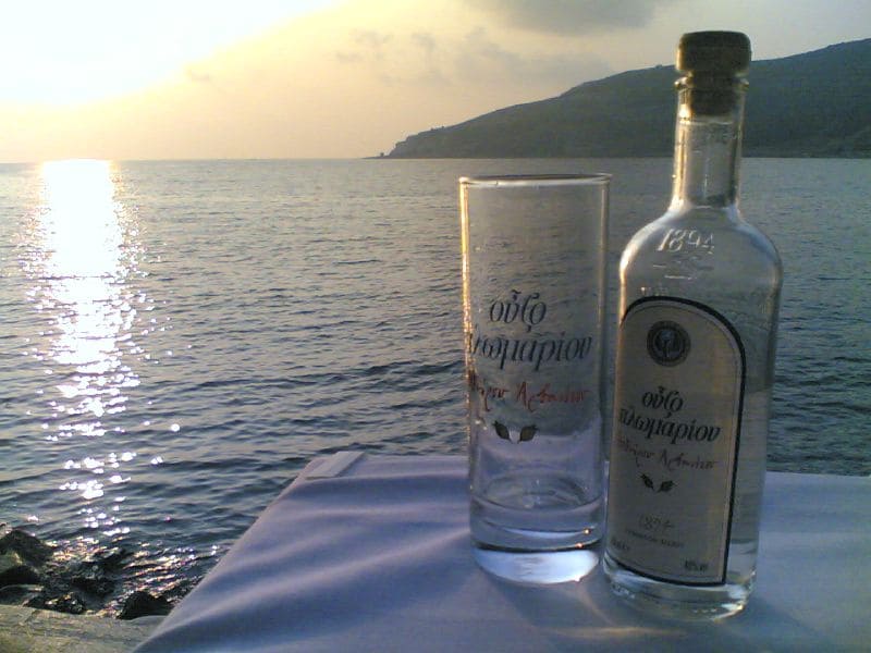 greek cuisine - ouzo