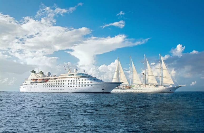 Two Windstar Cruise Ships