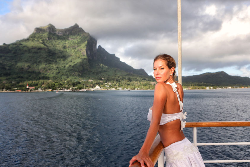 Mareva miss tahiti special guest cruise