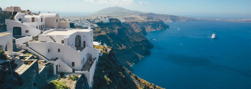 Santorini Greece coast