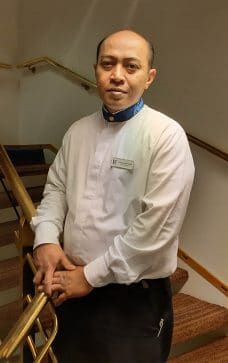 Windstar Crew member Hidayat Muslich Noor.