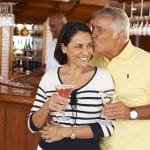 Couple-enjoying-drinks
